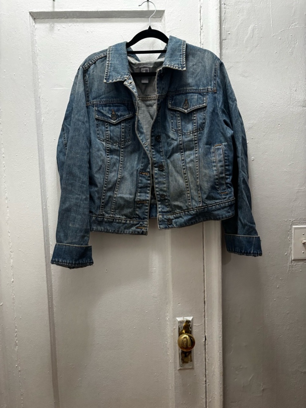 jcpenney Women's Light Blue Denim Jean Jacket